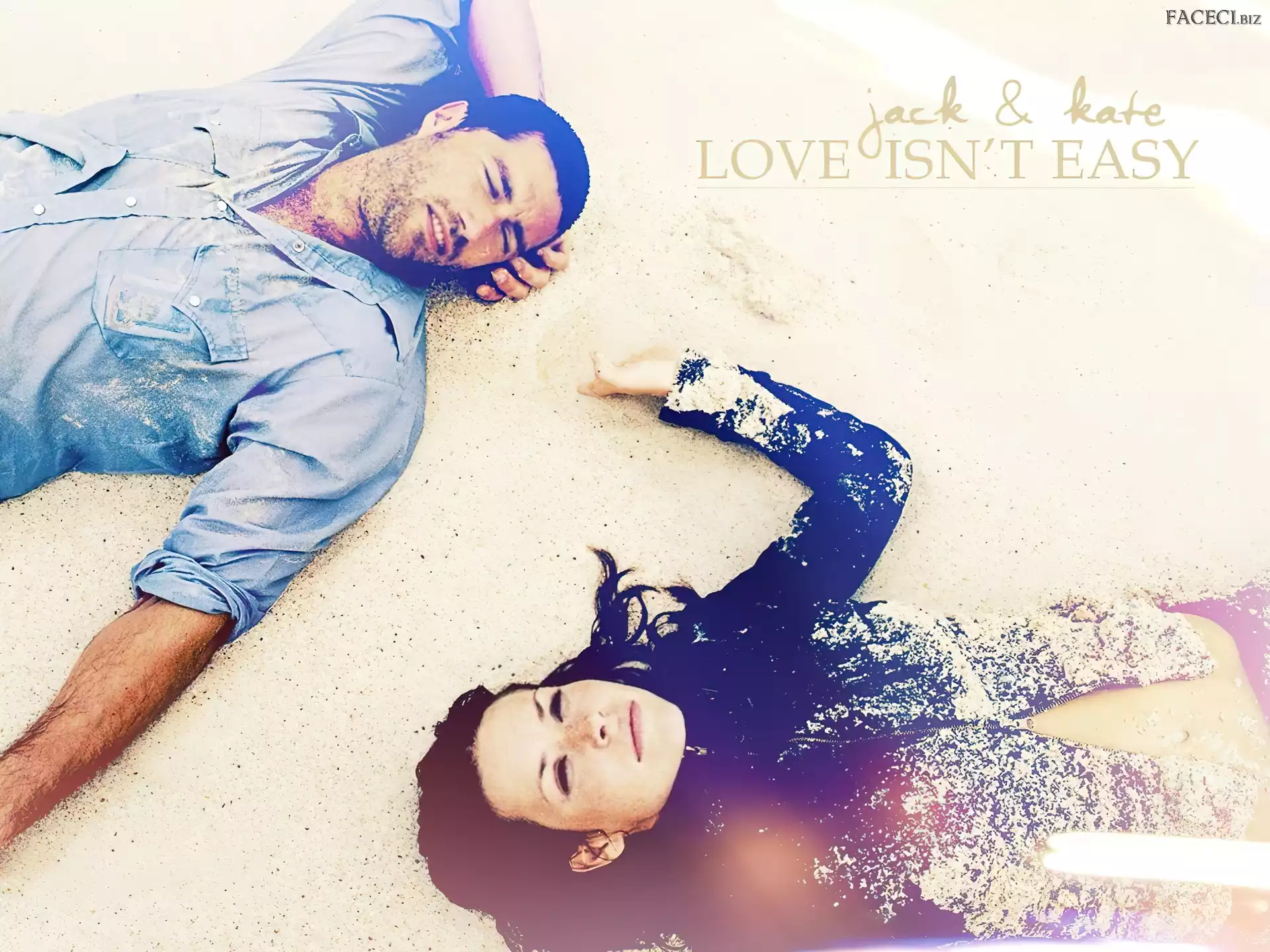 Matthew Fox, plaża, Filmy Lost, Evangeline Lilly