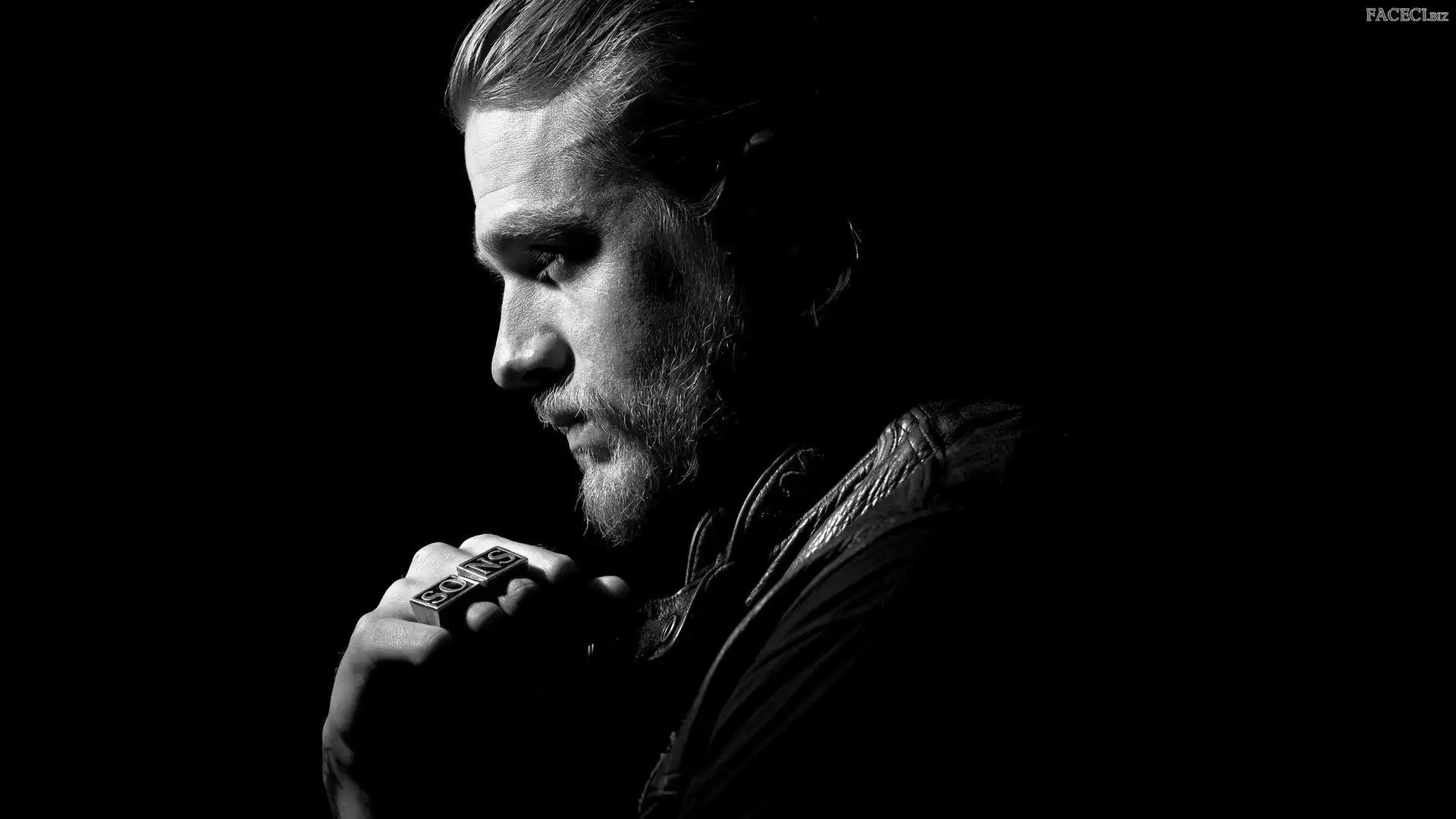 Ciemne tło, Aktor, Mężczyzna, Serial, Synowie Anarchii, Profil, Charlie Hunnam