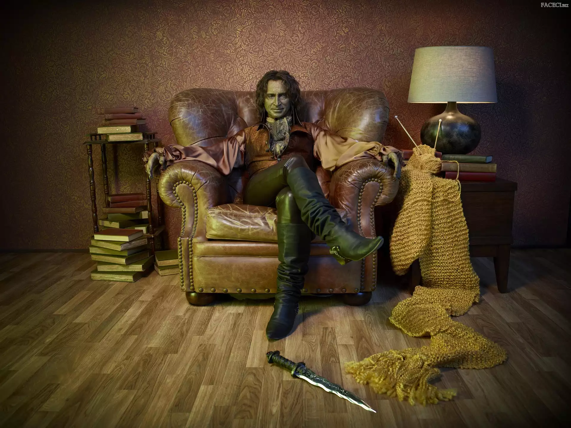 Mroczny, Robert Carlyle, Krokodyl, Dawno dawno temu, Aktor, Gold, Rumplestiltskin, Once upon a time, Bestia